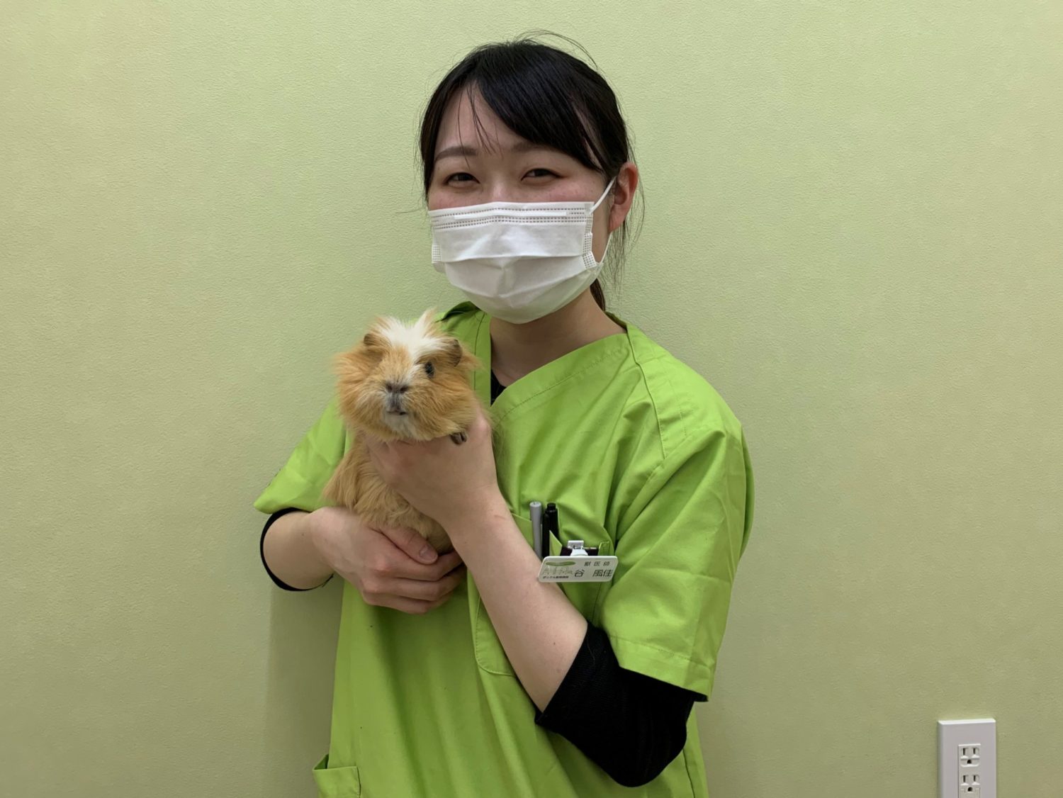 はじめまして、獣医師の谷です!