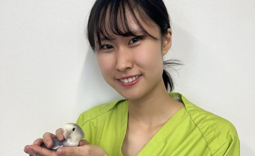 はじめまして、獣医師の柿本です！