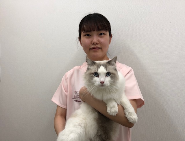 はじめまして、愛玩動物看護師の三上です！