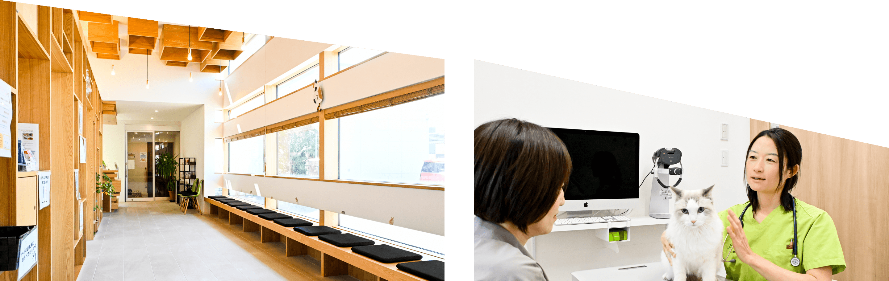 院長あいさつ 院内施設